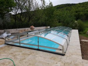 SP-Pool Überdachung